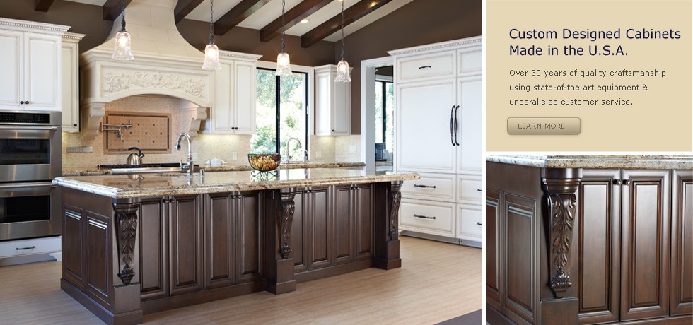 Traditional European Kitchen Cabinetry